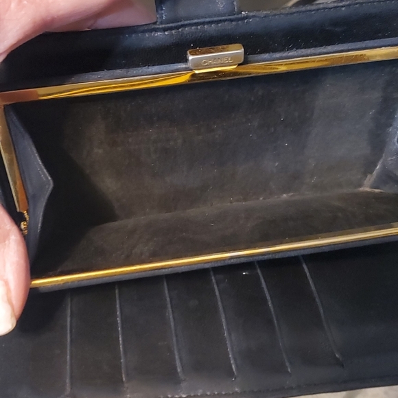 CHANEL BLACK CAVIAR WALLET Vintage 1979/1999⚜️🖤⚜️❤️⚜️🖤 - Picture 13 of 16